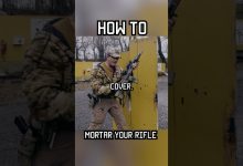 The trick to “mortar” your rifle #shorts #military #specialforces #tips