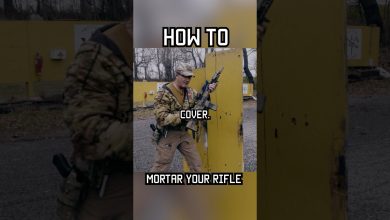 The trick to “mortar” your rifle #shorts #military #specialforces #tips