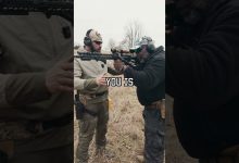 What’s the CORRECT way to hold a rifle? #shorts #opinion #tips