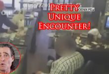 Jewelry Store Shootout Between Armed Robber and Owner Caught on Camera