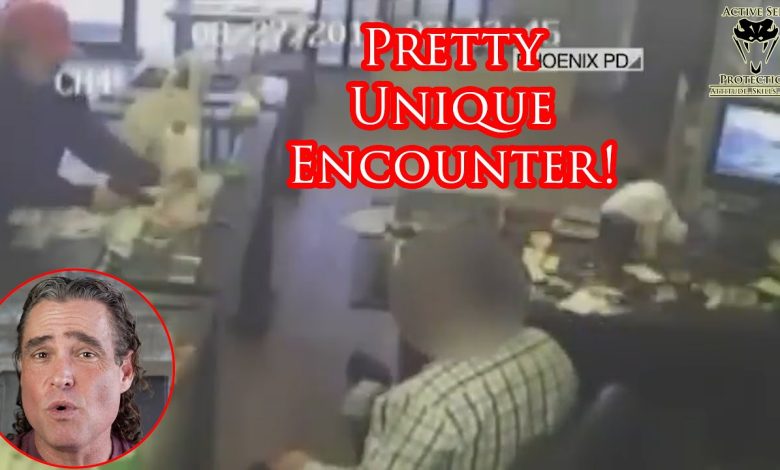 Jewelry Store Shootout Between Armed Robber and Owner Caught on Camera