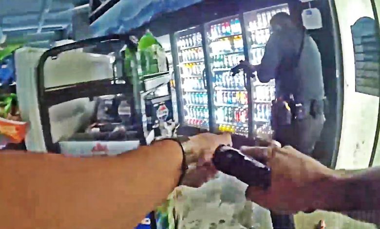 Wild Shootout Erupts as Officers Try to Rescue Clerks From Armed Suspect