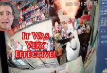 Defender Casts Fireball To Repel Armed Robbers