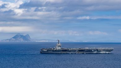 US aircraft carrier arrives in the Caribbean in buildup near Venezuela US aircraft carrier arrives in the Caribbean in buildup near Venezuela