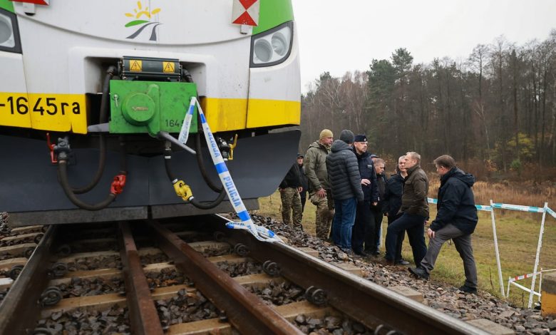 Poland sends forces to probe Ukraine rail link blown up in ‘sabotage’ Poland sends forces to probe Ukraine rail link blown up in ‘sabotage’