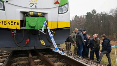 Ukrainians working for Russia suspected in railway blast, Poland says