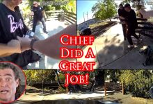 Police Chief On Patrol Gets Into The Mix In Oregon!