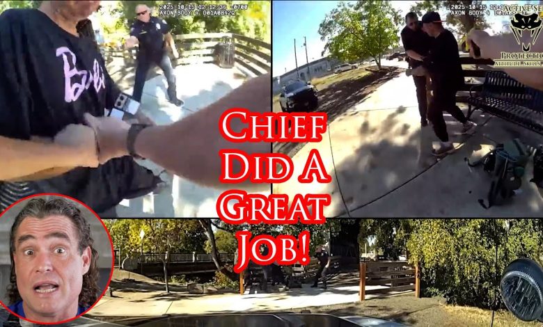 Police Chief On Patrol Gets Into The Mix In Oregon!