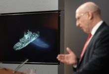 UK defense secretary warns Russia over spy ship course