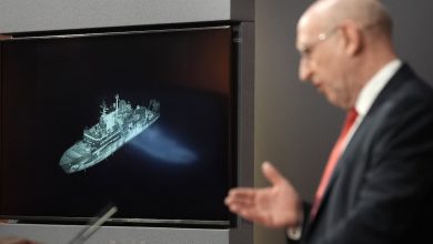 UK defense secretary warns Russia over spy ship course