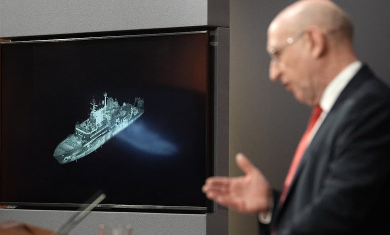 UK defense secretary warns Russia over spy ship course UK defense secretary warns Russia over spy ship course