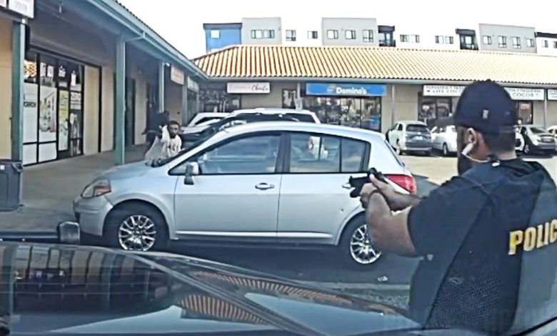 Hayward Police Shootout With Armed Suspect Outside Convenience Store