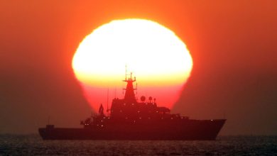 UK navy intercepts Russian vessels as Moscow steps up naval activity