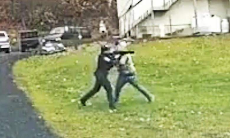 Suspect Throws First Punch Before Engaging Officer in Fight