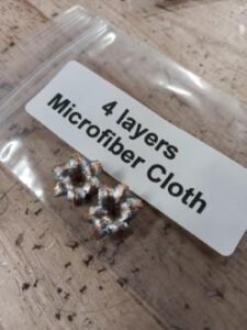 4 layers of microfiber cloth