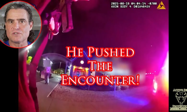 Phoenix PD Responds To Hatchet-Wielding Man at IHOP!