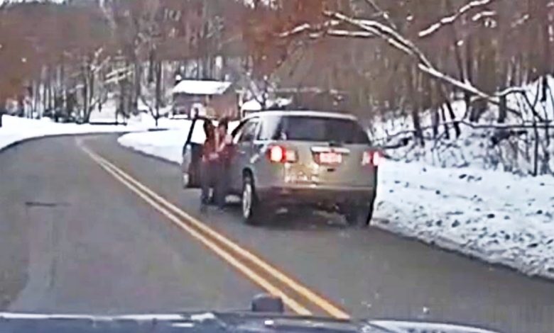 Intense Shootout Erupts Seconds After Police Stop Suspect