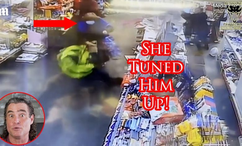 63-Year-Old Grandma Wrecks Armed Robber in Scotland!