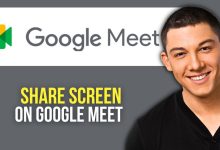 How to Share Screen on Google Meet