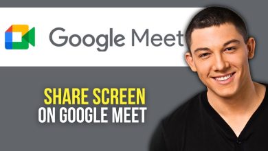 How to Share Screen on Google Meet