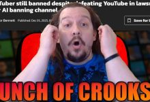 YouTuber BANNED Despite Winning Lawsuit Against YouTube! #YouTubeAIWrongedCreators