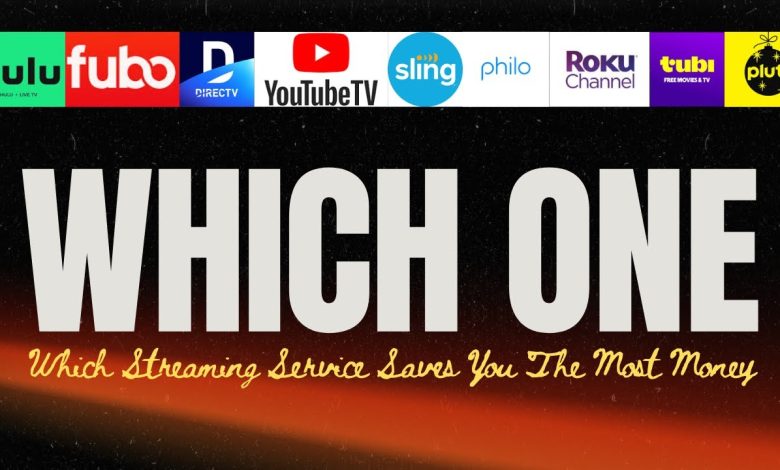 Which Streaming Service Saves You The Most Money: Youtube TV, Hulu, Pluto TV, Direct TV Stream