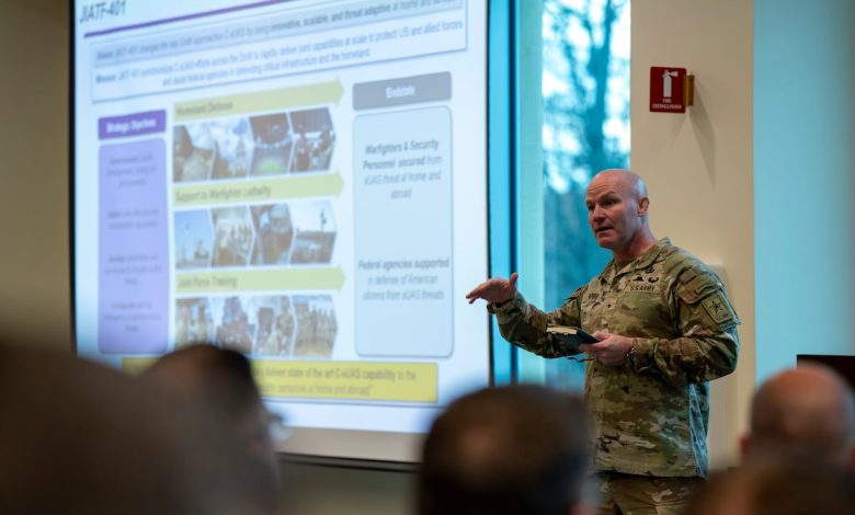 Pentagon counter-drone task force plans Golden Dome link Pentagon counter-drone task force plans Golden Dome link