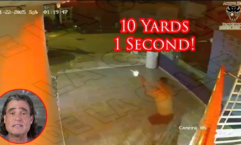 Hero Dad Saves Kids From Armed Robber