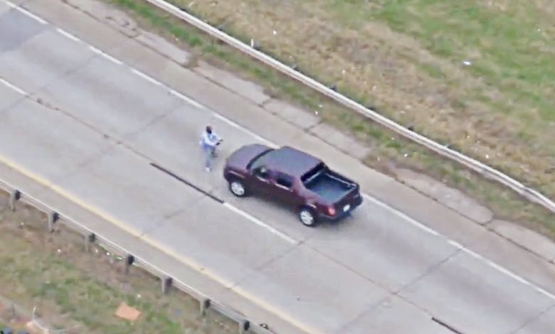 Officer Shoots Armed Suspect After Highway Carjacking Attempts