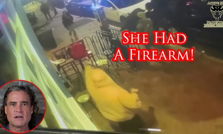 Security Guard Forced to Defend Himself Against Angry Drunk