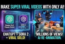 🔴 LIVE: How To Make SUPER VIRAL Videos Using ONLY ChatGPT & SORA 2! (Millions of Views Strategy)