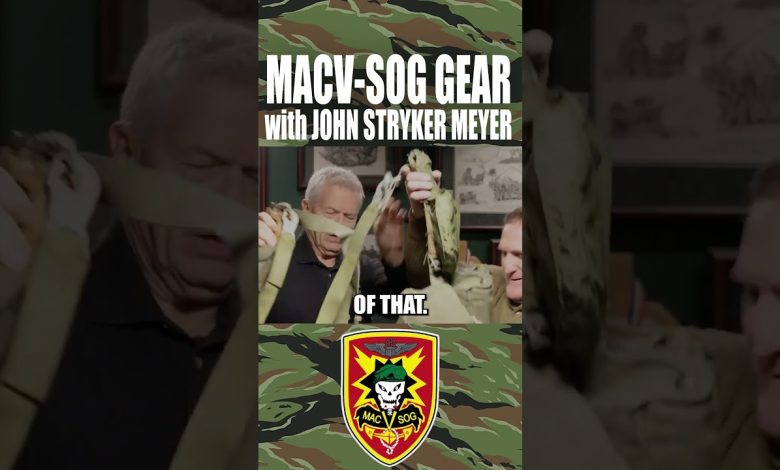 MACV-SOG gear with John Stryker Meyer! #shorts #vietnam #military #history