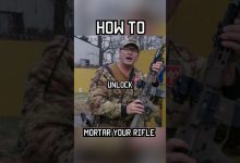 Pro Tip: How To Mortar Your Rifle #shorts #tip #military