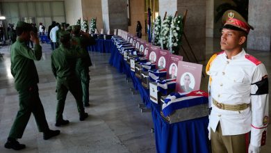 Remains of Cuban officers killed during Venezuela strike repatriated Remains of Cuban officers killed during Venezuela strike repatriated