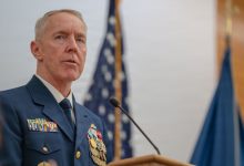 Lunday becomes US Coast Guard’s 28th commandant