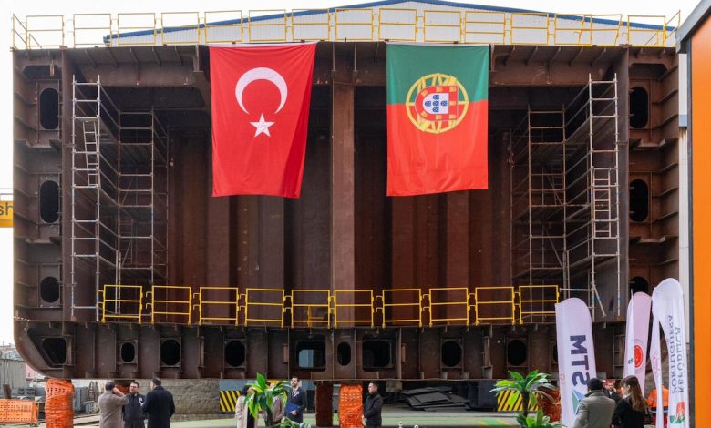 Turkey’s STM lays the keel of the first ship for the Portuguese navy