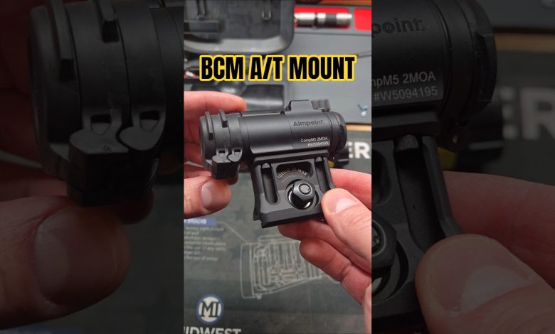 The Best Red Dot Mount Ever Made? BCM A/T Optics Mounts