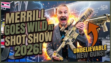 Dave Merrill Goes Wild at SHOT Show 2026 | SCAR Is Back, PKM Returns, SAK21, Giggle Guns Everywhere.