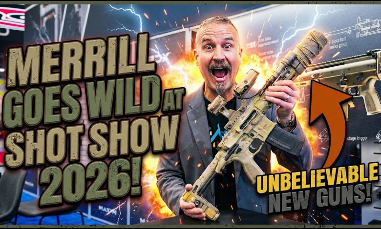 Dave Merrill Goes Wild at SHOT Show 2026 | SCAR Is Back, PKM Returns, SAK21, Giggle Guns Everywhere.