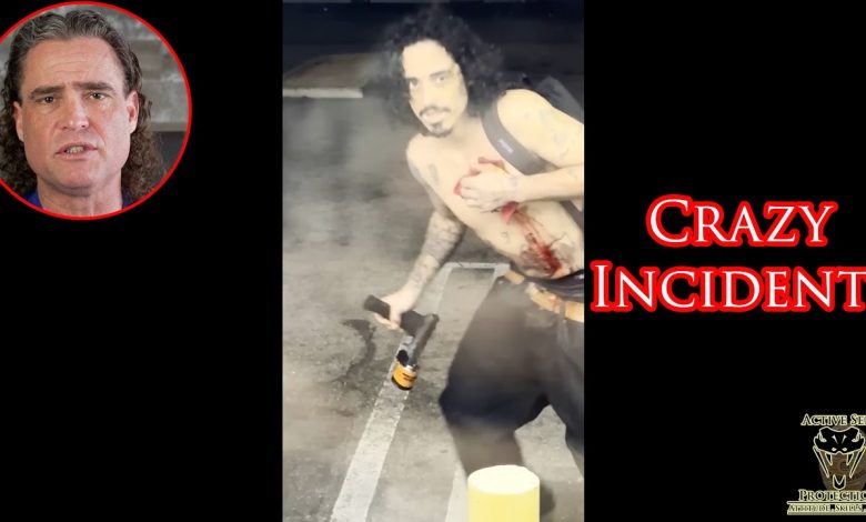 Perp Living La Vida Pendejo Until LAPD Shows Up