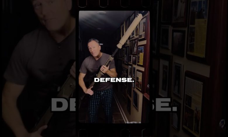 Using a BARRETT .50 FOR HOME DEFENSE #shorts #selfdefense #cqb #military