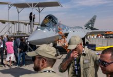 Russian stealth jets have arrived in North Africa, as filmed by Algerian potato farmer