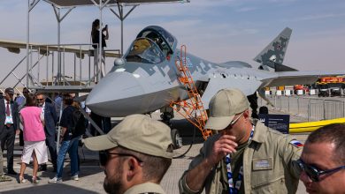Russian stealth jets have arrived in North Africa, as filmed by Algerian potato farmer