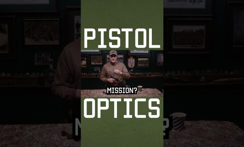 What to look for in a PISTOL OPTIC #shorts #training #military #tips