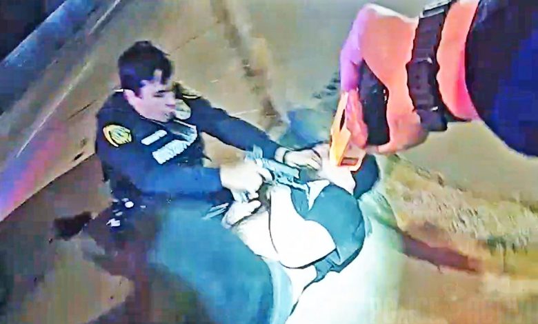 Houston Police Officer Shoots Wanted Man After Struggle