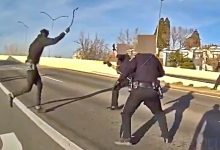 Suspect Lunges at Reno Officers With Tow Chain Before Being Shot