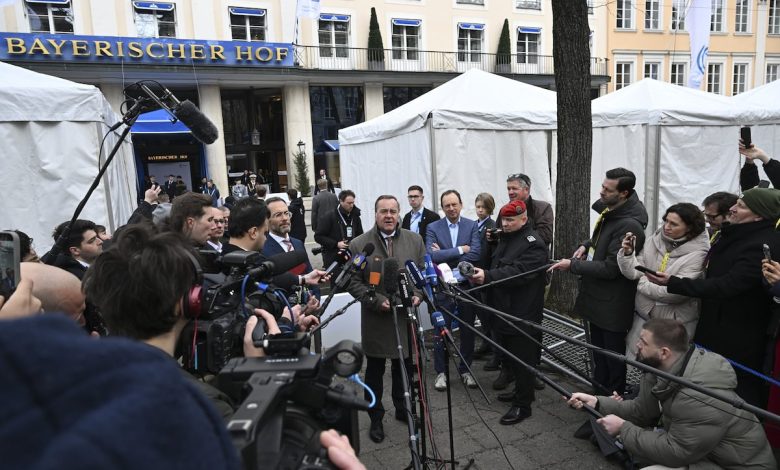 Trans-Atlantic tensions in focus as annual Munich security gathering opens Trans-Atlantic tensions in focus as annual Munich security gathering opens