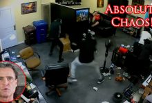 Crazy Oakland Pawn Shop Gunfight Caught on Camera