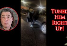 Mouthy Dude Gets an Instant Attitude Adjustment