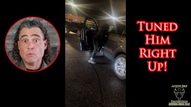 Mouthy Dude Gets an Instant Attitude Adjustment